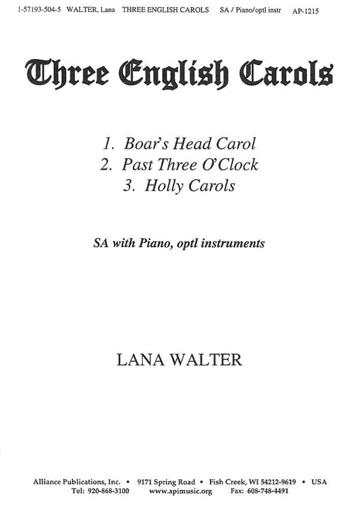 Three English Carols